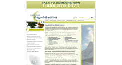 Desktop Screenshot of canadiandrugrehabcentres.com